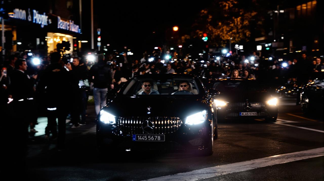 某顶流男星被曝与神秘女子深夜出行，粉丝炸锅！经纪公司紧急回应